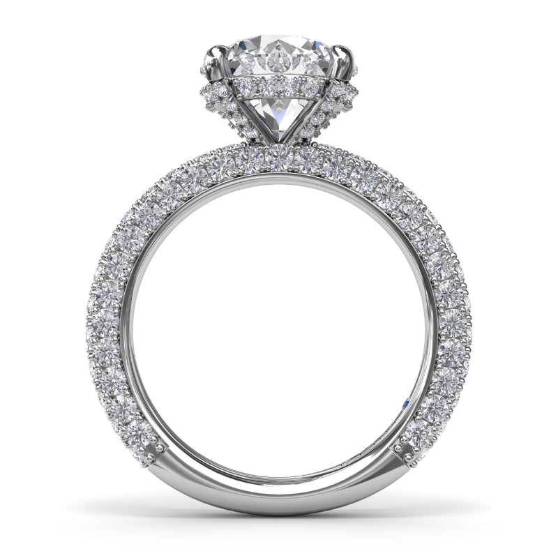 Fana Angelic Solitaire Diamond Engagement Ring