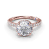 Fana Simply Stunning Diamond Halo Engagement Ring