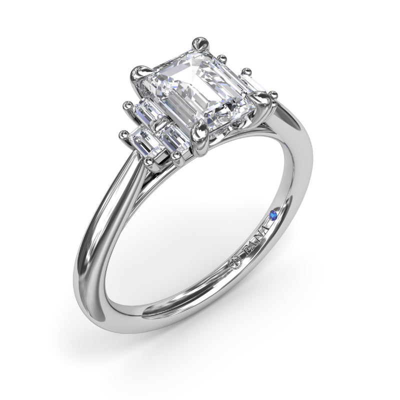 Fana Cluster Diamond Engagement Ring