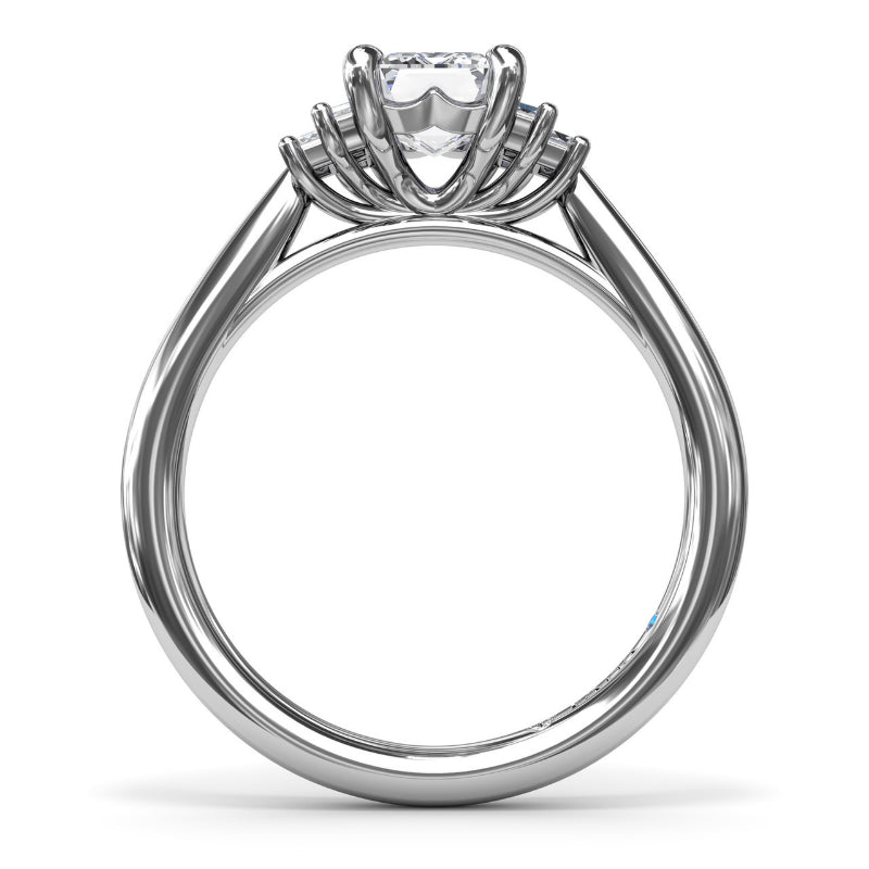 Fana Cluster Diamond Engagement Ring