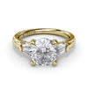 Fana Tapered Baguette Diamond Engagement Ring