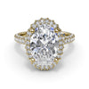 Fana Opulent Halo Diamond Engagement Ring