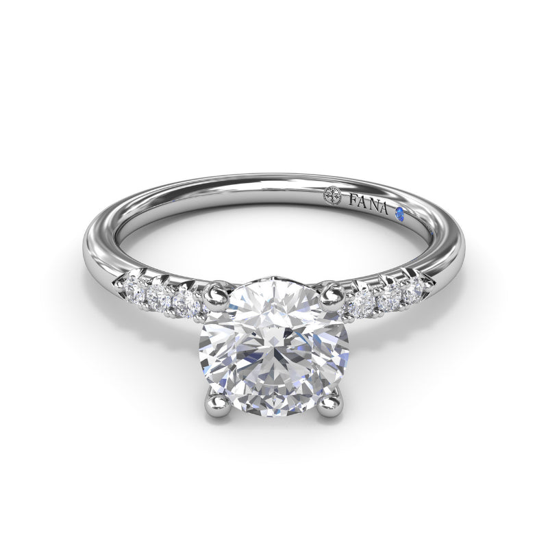 Fana Quarter Band Diamond Engagement Ring