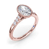 Fana Beautiful Bezel Set Engagement Ring