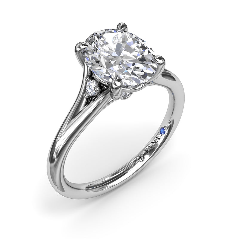 Fana Split Shank Engagement Ring