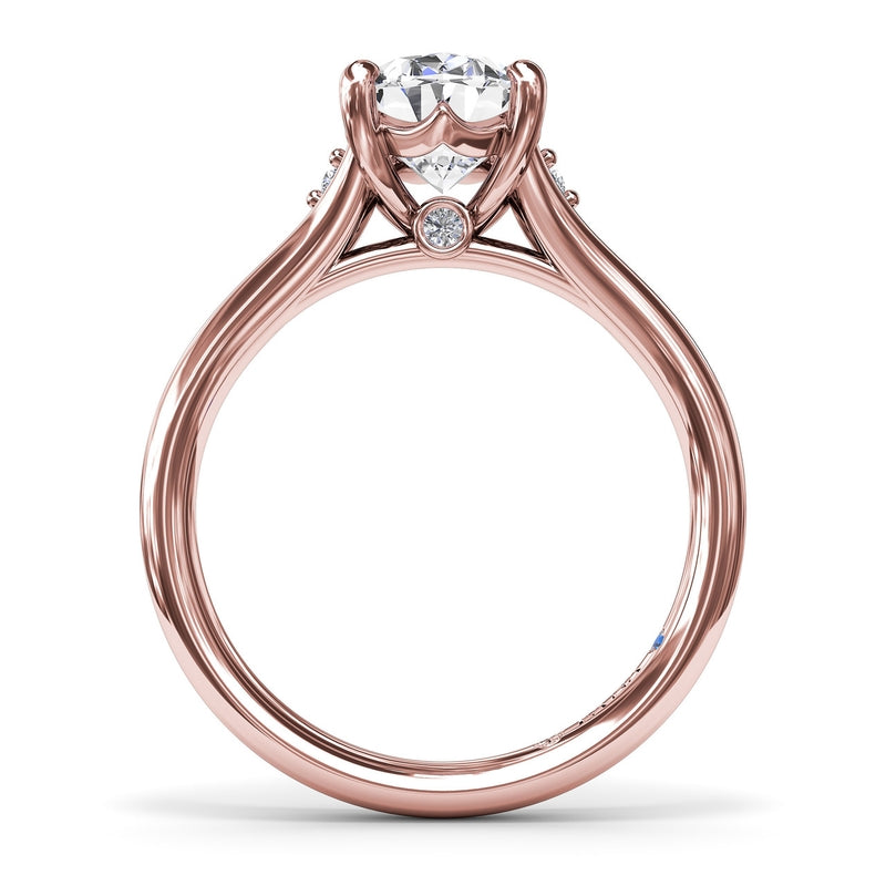 Fana Split Shank Engagement Ring