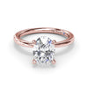 Fana Hidden Halo Engagement Ring