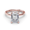 Fana Hidden Halo Diamond Engagement Ring