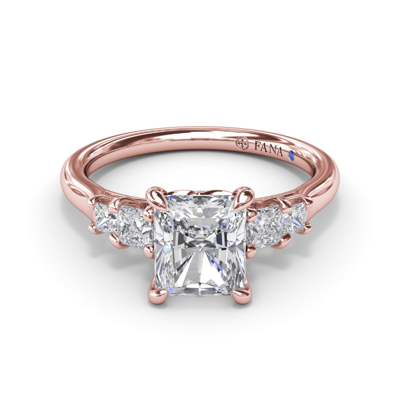 Fana Princess Cut Diamond Engagement Ring