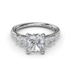 Fana Princess Cut Diamond Engagement Ring