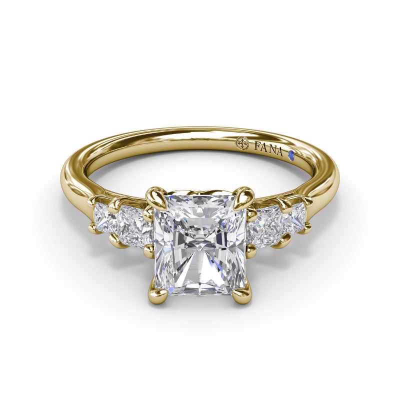 Fana Princess Cut Diamond Engagement Ring