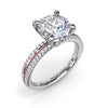 Fana Two-Toned Diamond Engagement Ring