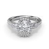 Fana Breathtaking Baguette Diamond Engagement Ring