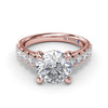 Fana Double Prong Diamond Engagement Ring