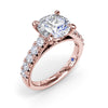 Fana Double Prong Diamond Engagement Ring