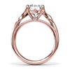 Fana Smooth Love Knot Diamond Engagement Ring