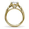 Fana Smooth Love Knot Diamond Engagement Ring