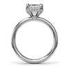 Fana Emerald Cut Halo Diamond Engagement Ring