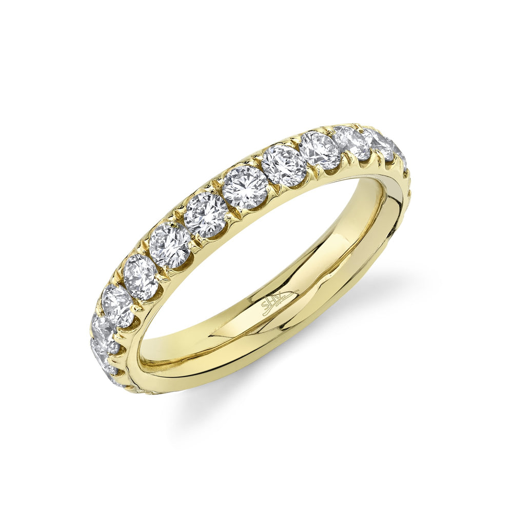 Shy Creation 14k Gold Yellow 2.00Ct Diamond Eternity Band