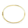 Shy Creation 14k Gold Yellow 0.38Ct Diamond Bangle