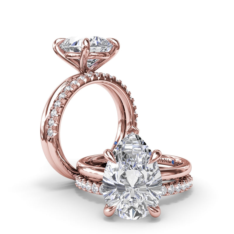 Fana Five Prong Engagement Ring