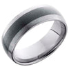 Lashbrook Black Tungsten Men's Wedding Band