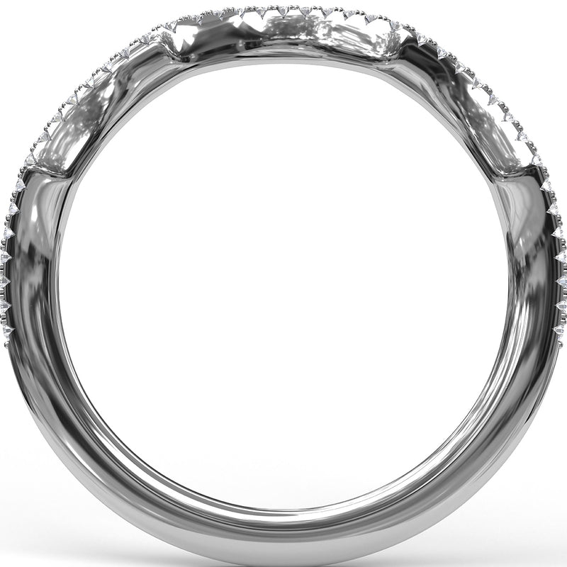 Fana Diamond Wedding Band