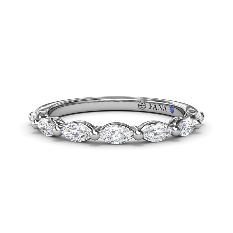 Fana Marquise Diamond Wedding Band