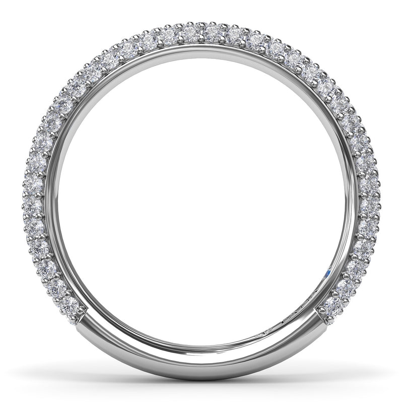 Fana Pave Diamond Wedding Band