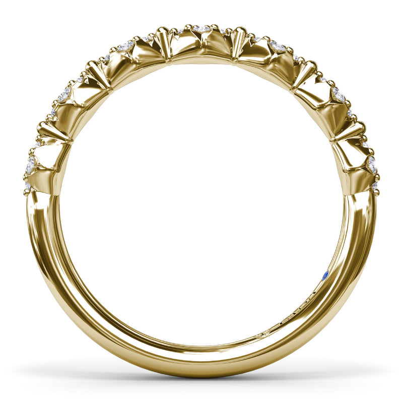 Fana Modern Vintage Diamond Band