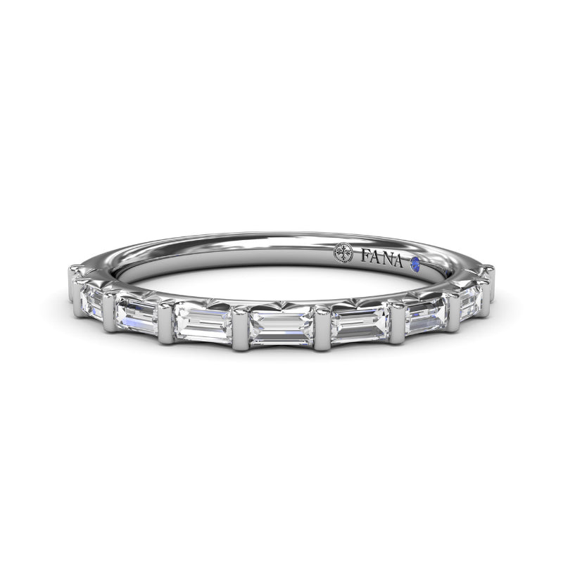 Fana Beautiful Baguette Diamond Wedding Band