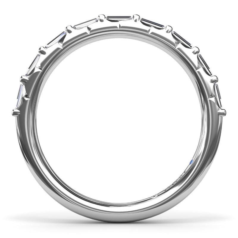 Fana Beautiful Baguette Diamond Wedding Band