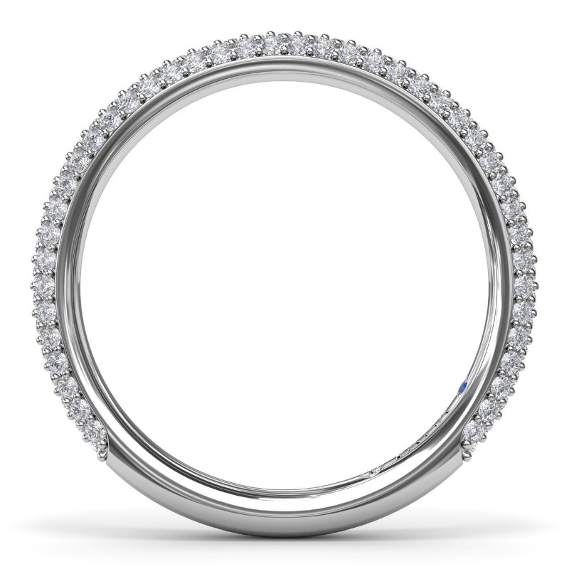 Fana Pave Diamond Wedding Band