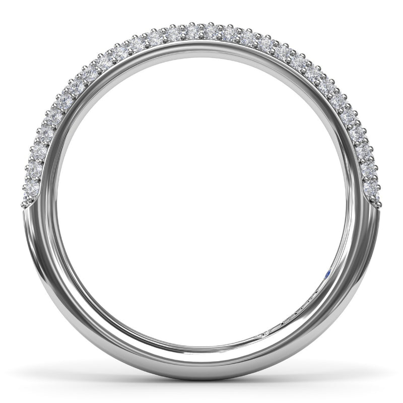 Fana Pave Diamond Wedding Band