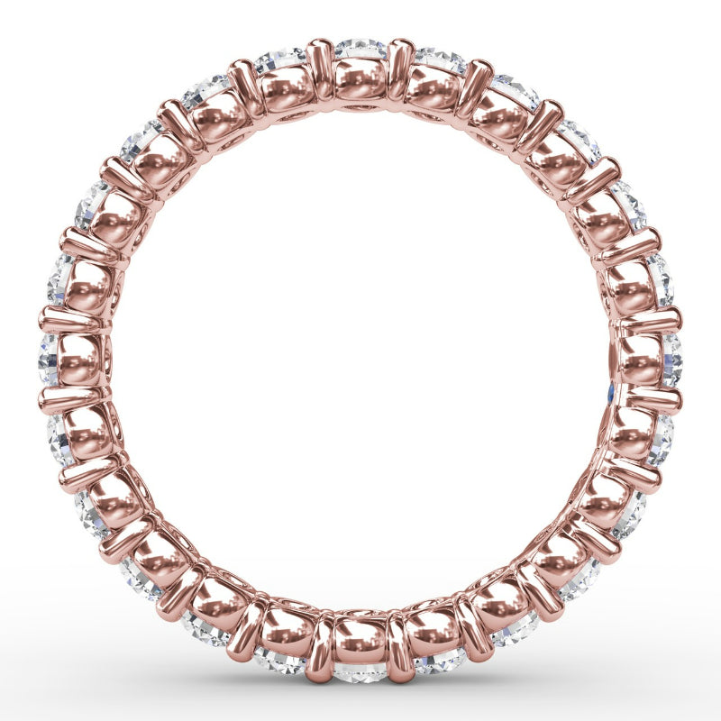 Fana Chunky Shared Prong Eternity Band