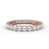 Fana Stunning Shared Prong Eternity Band