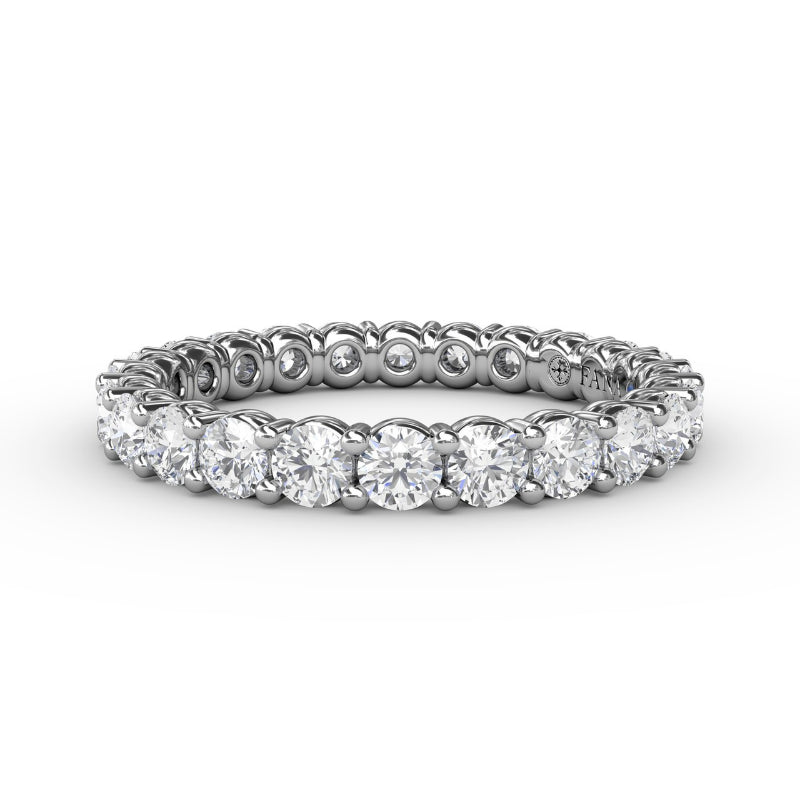 Fana Stunning Shared Prong Eternity Band