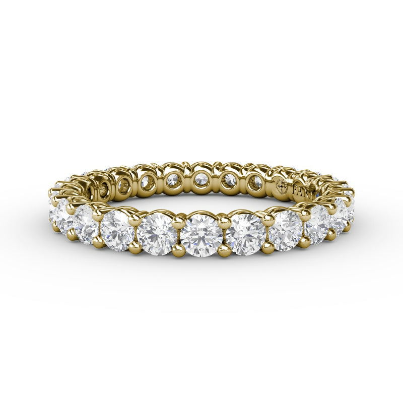 Fana Stunning Shared Prong Eternity Band