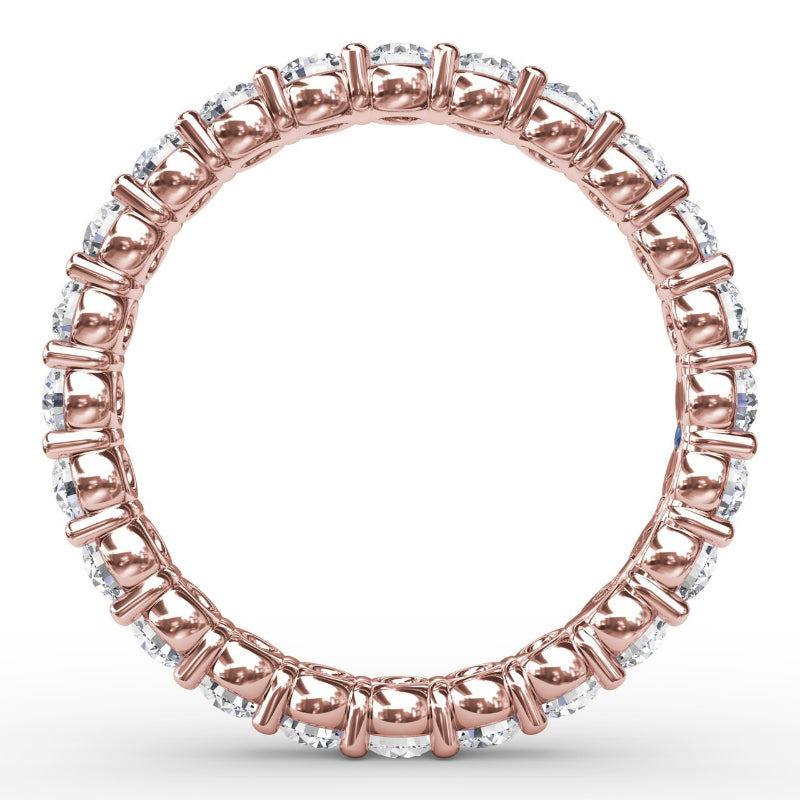 Fana Stunning Shared Prong Eternity Band