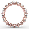 Fana Chunky Shared Prong Eternity Band