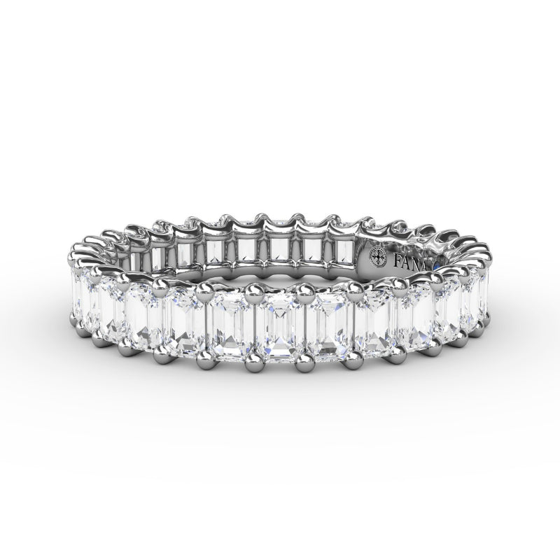 Fana 2.39ct Emerald Cut Eternity Band