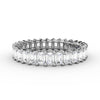 Fana 2.39ct Emerald Cut Eternity Band