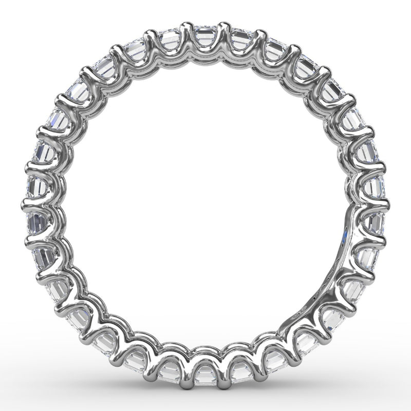 Fana 2.39ct Emerald Cut Eternity Band