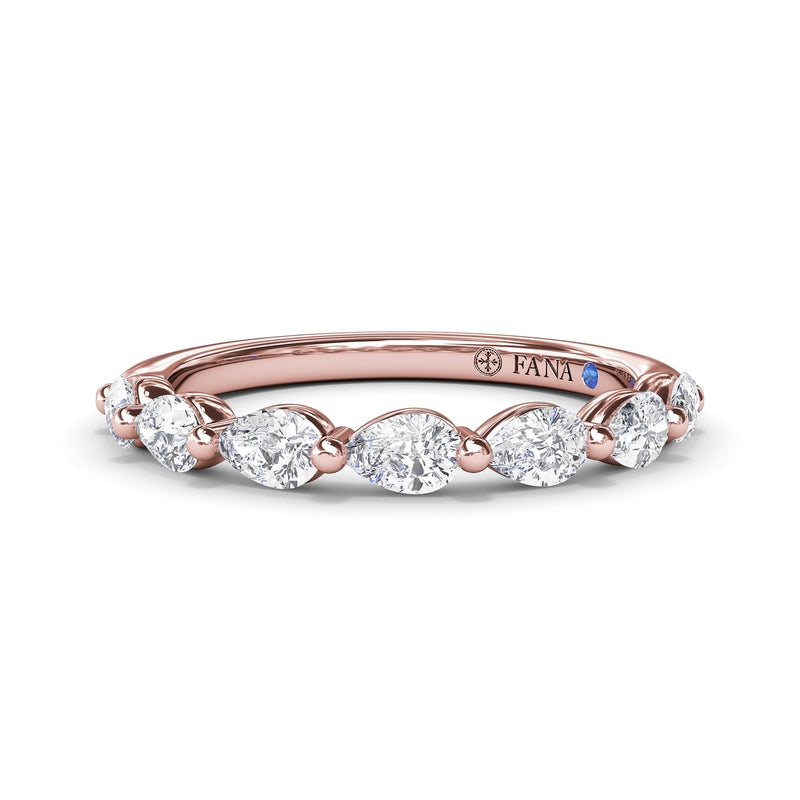 Fana Angelic Oval Diamond Band