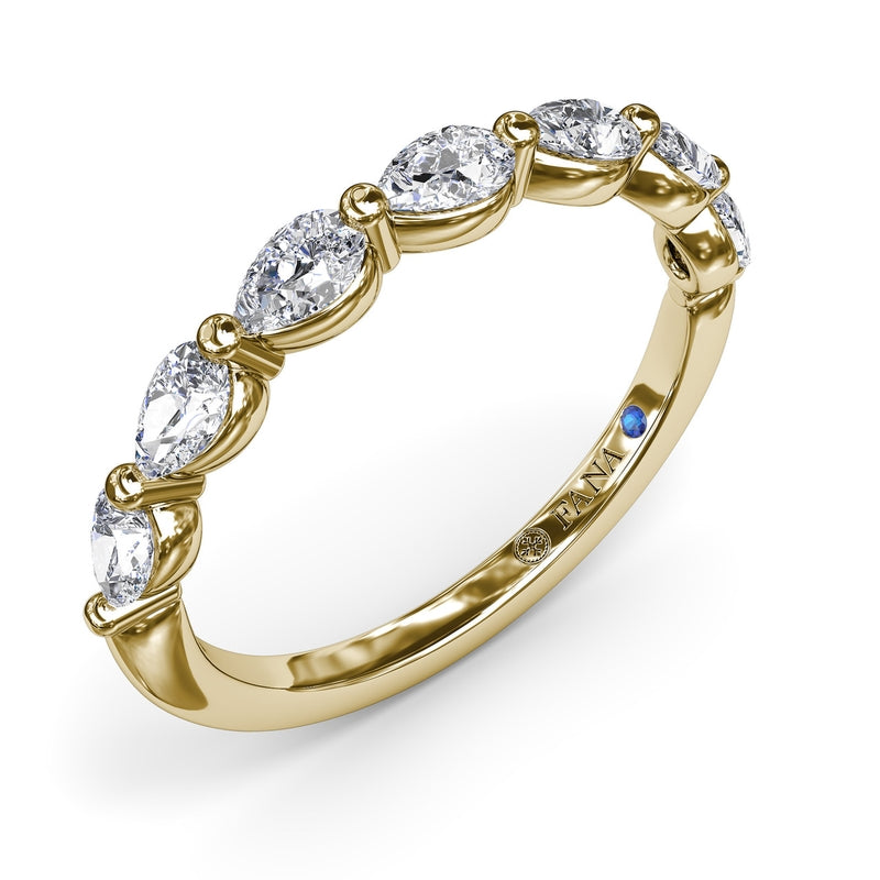 Fana Angelic Oval Diamond Band