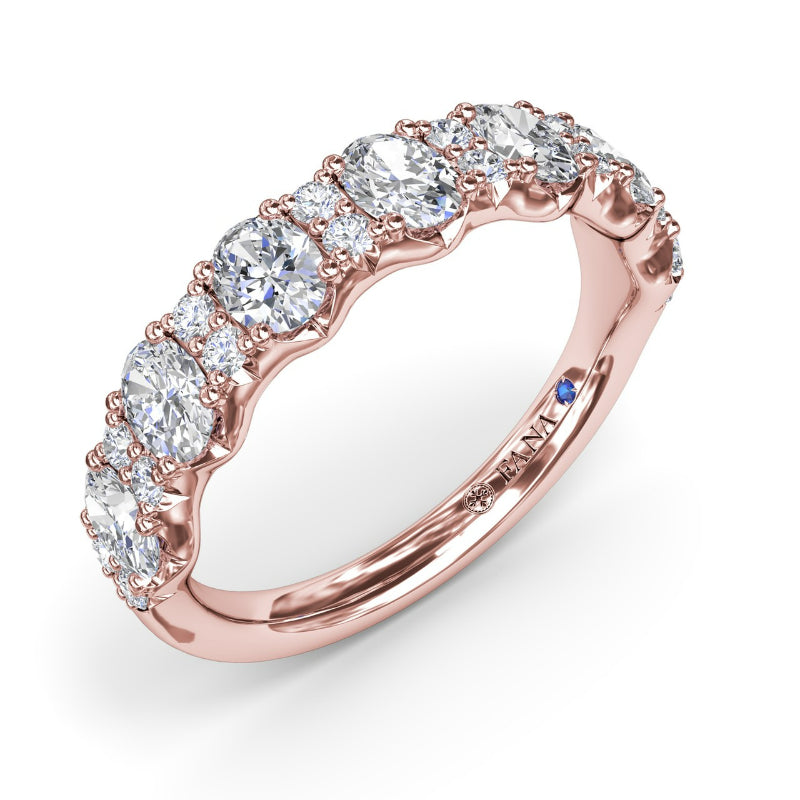 Fana Round Cluster Diamond Ring