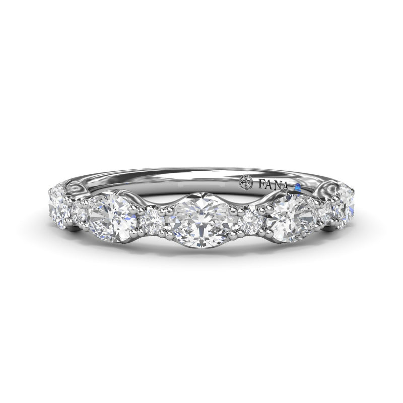 Fana Round Cluster Diamond Ring