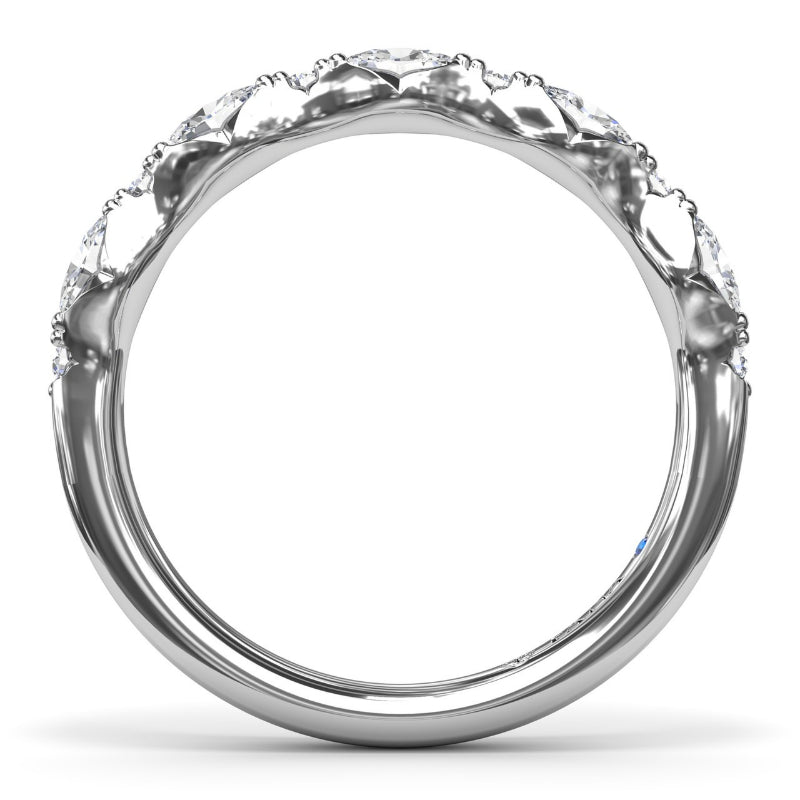 Fana Round Cluster Diamond Ring