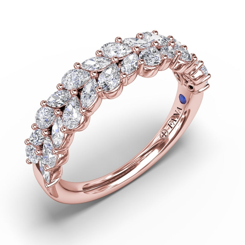 Fana Marquise Cluster Diamond Ring