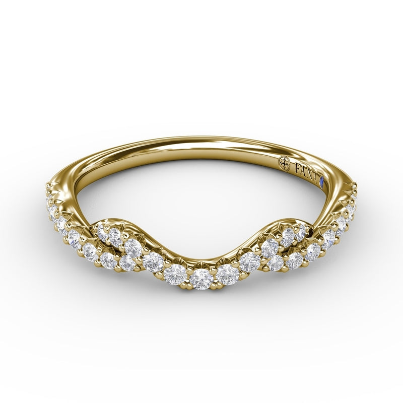 Fana Curved Diamond Ring